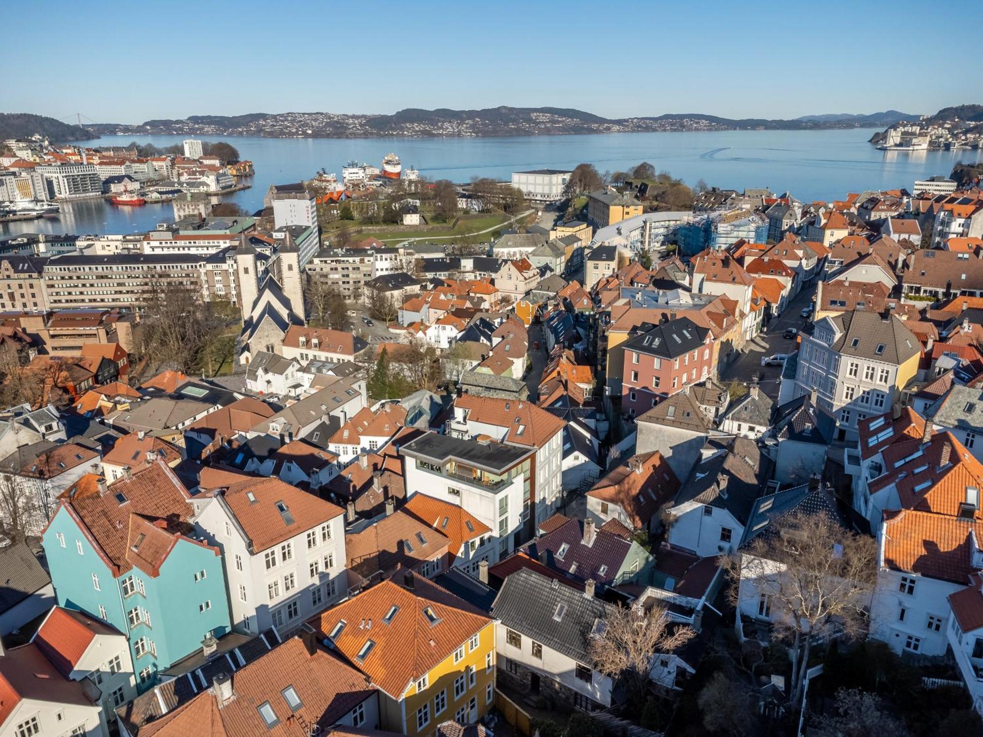 Bryggen // Floyen Apartments Bergen Luaran gambar