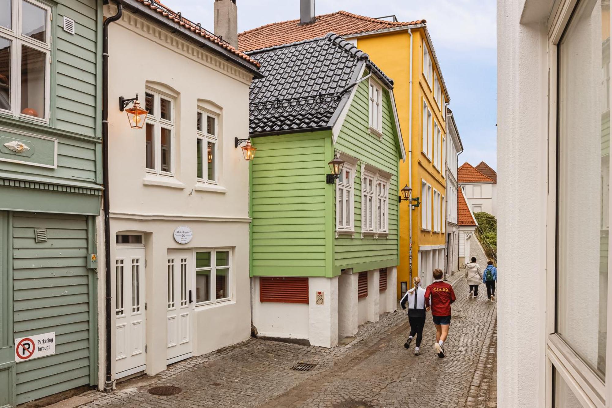 Bryggen // Floyen Apartments Bergen Luaran gambar