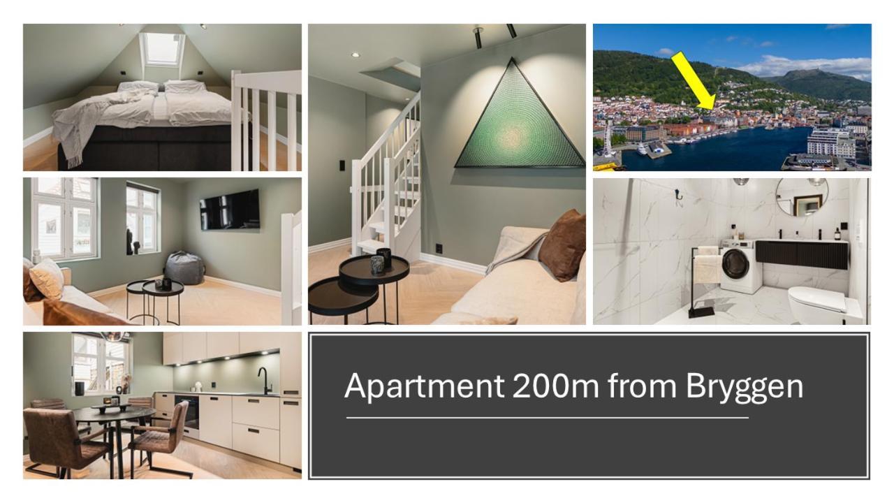 Bryggen // Floyen Apartments Bergen Luaran gambar